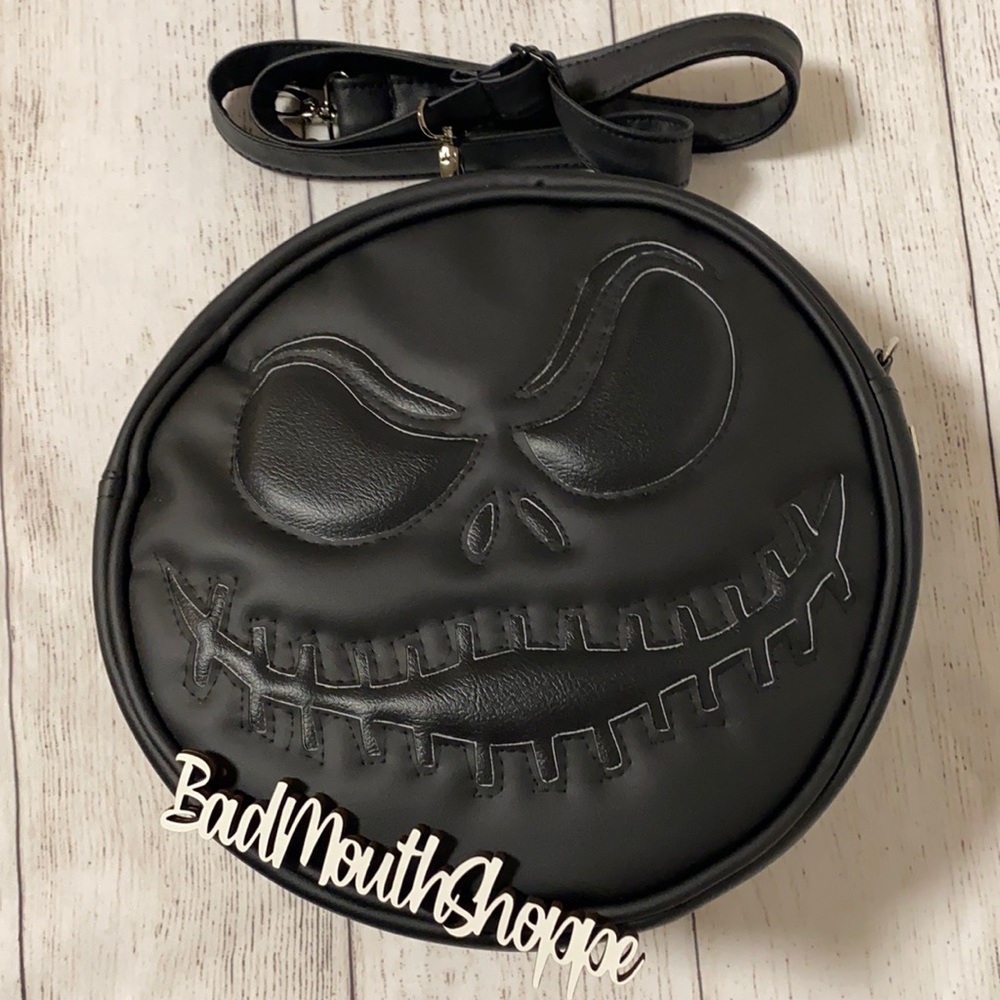 *Monster Creations Double Sided NBC Jack Skellington Handmade Crossbody Purse